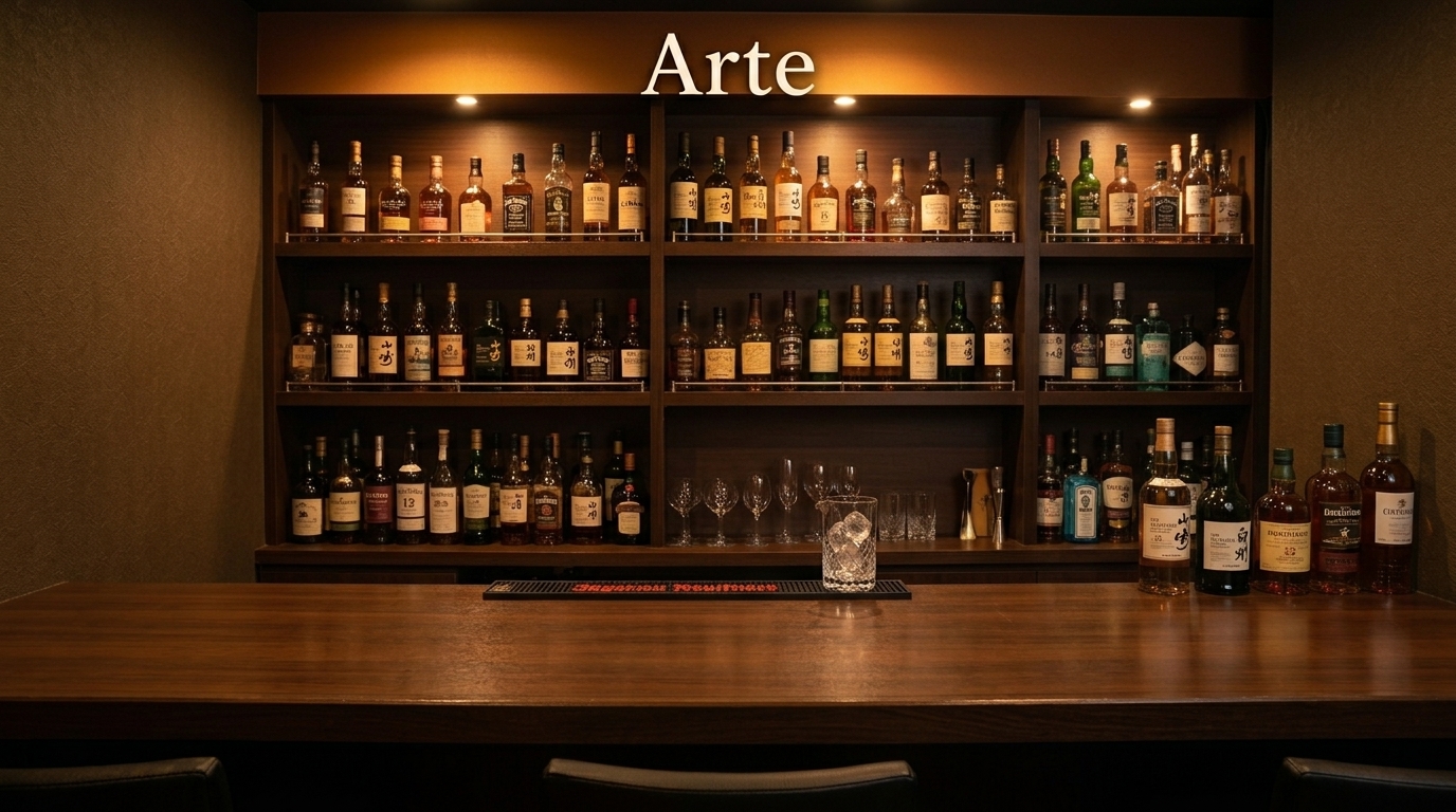 Arte — 尻手の喧騒を離れたオーセンティックバー